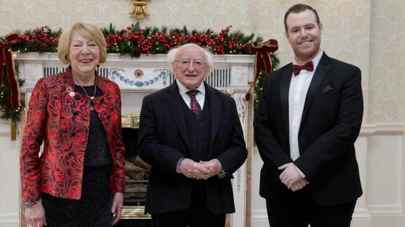 Keadue’s magician-mentalist Dylan Murray honoured to perform at Áras an Uachtaráin
