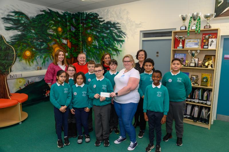 Scoil Cholmcille's Christmas jumper day raises €545 for Autism Family Support Group