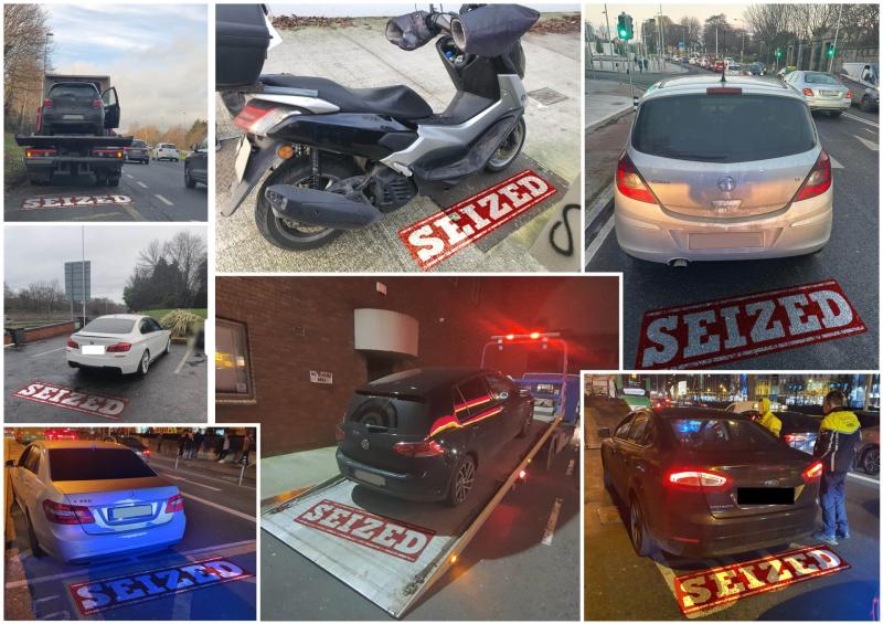 National: Gardaí seize 21 uninsured vehicles in major Christmas haul 