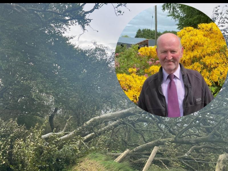 Noel Slevin says he feels very lucky to be alive after what happened