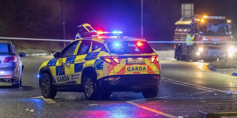 Garda road accident