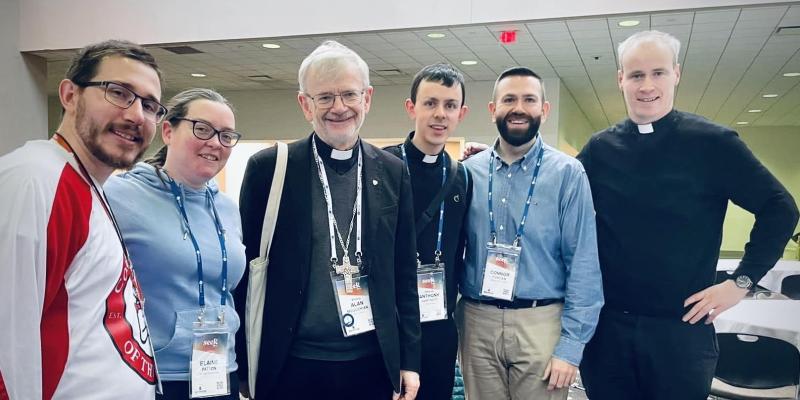 Bishop leads Raphoe Diocese pilgrims to SEEK24 conference in St Louis