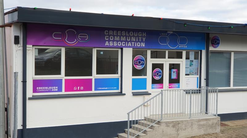 Creeslough Community Association Links Hub is officially opening