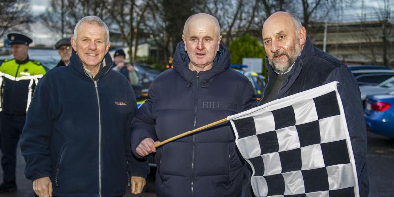 Brian McDaid and 'Betsy' complete Drive of Ireland for Donegal Hospice