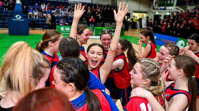 Coláiste na Carraige capture  All-Ireland Under 16 B Girls Schools Cup