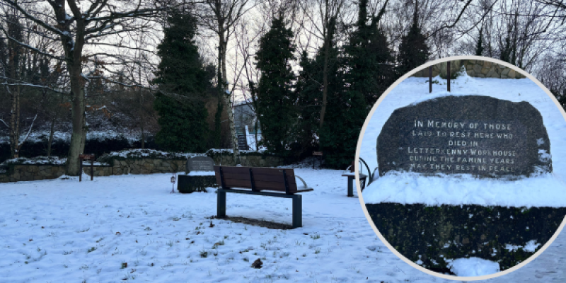 Upgrade works to begin on Famine Memorial Garden in Letterkenny