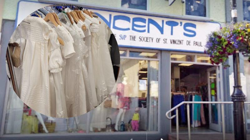 Beautiful €7 First Communion dresses available in Letterkenny charity shop