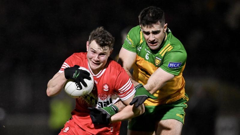 Derry show their power to defeat Donegal to retain the Dr McKenna Cup