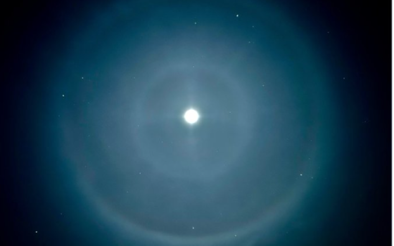 National: Moon halo lights up night sky over Ireland