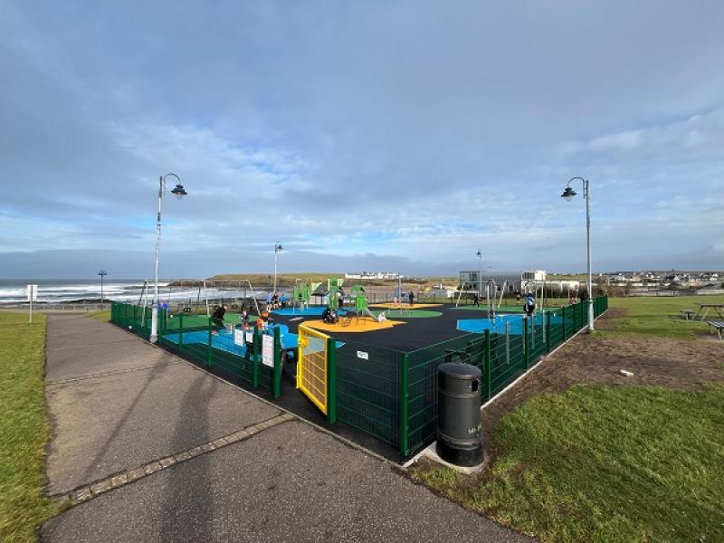Bundoran’s splendid new look €200k playground opens 