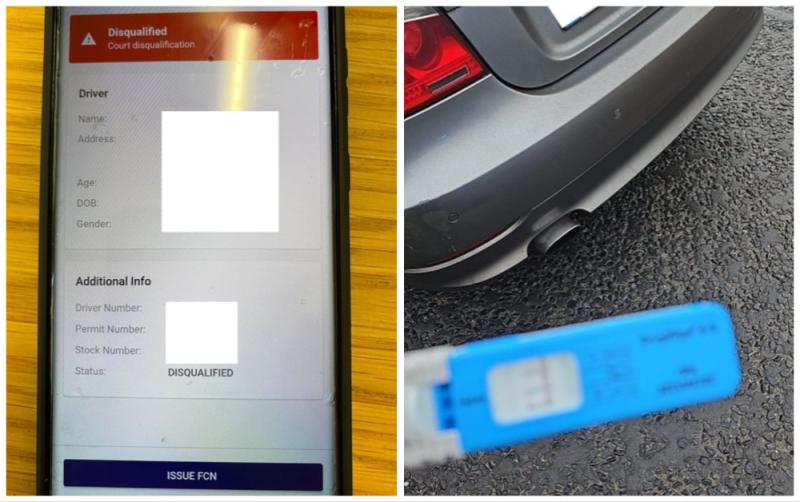 National: Gardaí uncover disqualified driver speeding while under the influence of cannabis on busy road