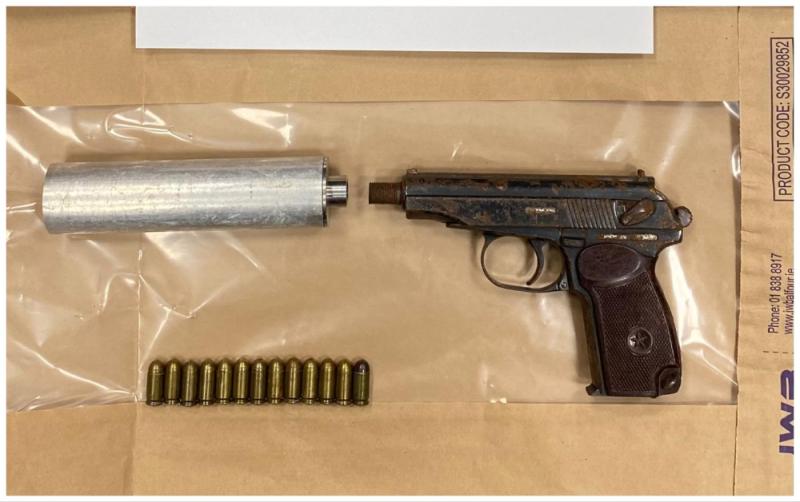 National: Gardaí arrest man after seizing gun, silencer and ammunition in search operation