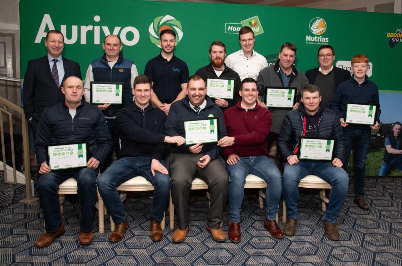 Donegal Silage Competition winners collect their awards in Letterkenny