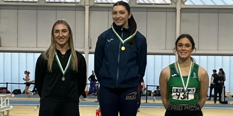 Golden day for Lauren Callaghan and Oisin Kelly at Irish Universities Championships