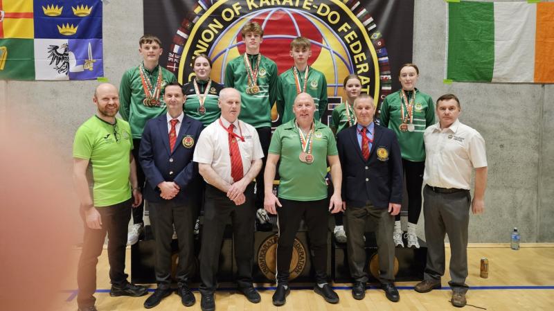 Inishowen well represented as ten karate medals landed at WUKF Irish Open