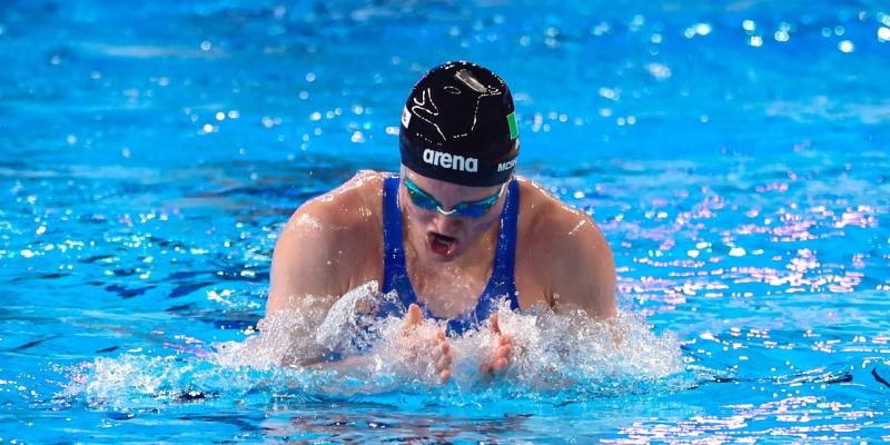 Mona McSharry uses 100m final agony to reach World 200m breaststroke semi-final