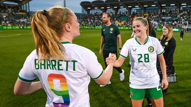 Erin McLaughlin delighted to see mentor Amber Barrett back on board with Ireland