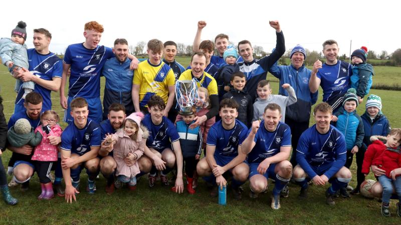 Deserving champions Ballybofey United lift the Division 2 league title 