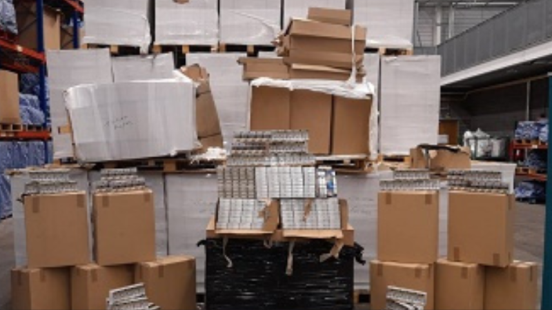 National: Illegal cigarette factory making hundreds of thousands of fake 'Marlboros' busted by Revenue
