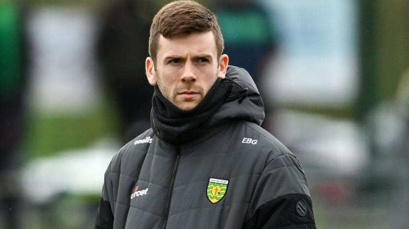 McGuinness: Eoghan Ban Gallagher ‘has a bit to do’ to make latter stages of league