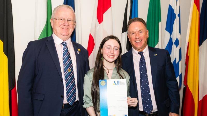 Buncrana 's  picks up Rotary Youth Leadership Development cert