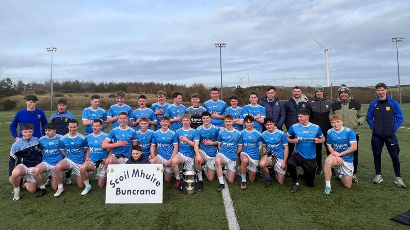 Scoil Mhuire Buncrana gears up for historic All-Ireland football final