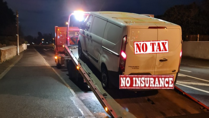 National: Tax on van driven by drug driver was over 500 days out of date - Gardaí