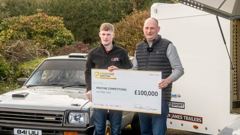 Bruckless man Reggie Adair's delight at £100,000  win in online competition 