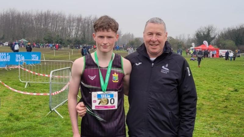 Gold for St Columba's Odhrán McBrearty  in All-Ireland Schools Cross Country 