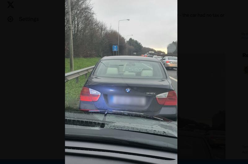 National: Motorist arrested after he was caught &lsquo;whizzing&rsquo; up a bus lane