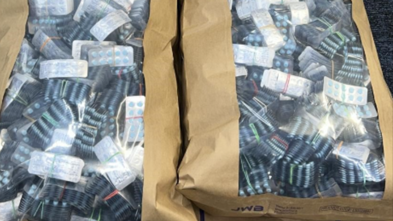 National: 50,000 tablets of benzodiazepines seized by Gardaí after search operation