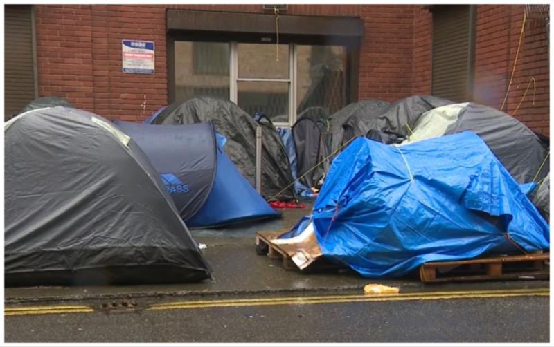 National: 'I never thought this would be happening to me': Irish 'Tent City' a 'humanitarian crisis'