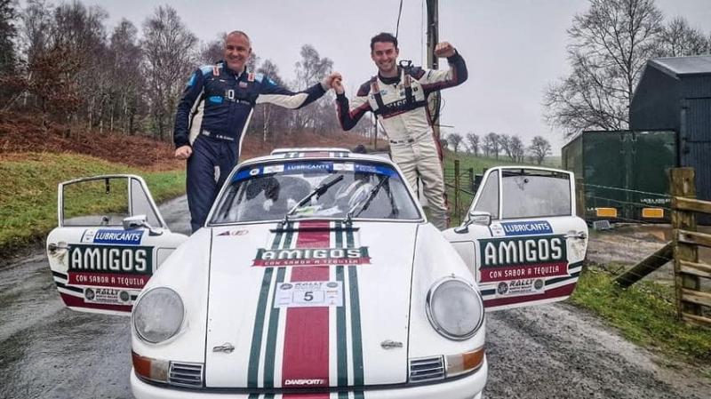  Laghy's Gary McElhinney triumphs at Rally North Wales