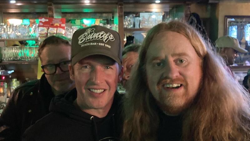 James Blunt drops in on Ardara rocker JP Kennedy's St Patrick's Day gig  
