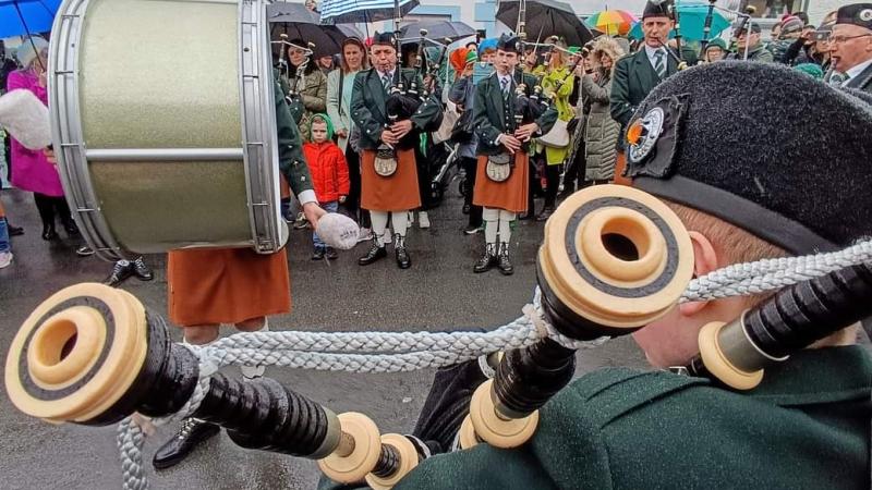 In pictures: Kilcar Pipe Band 90th Anniversary celebrations on St Patrick's Day