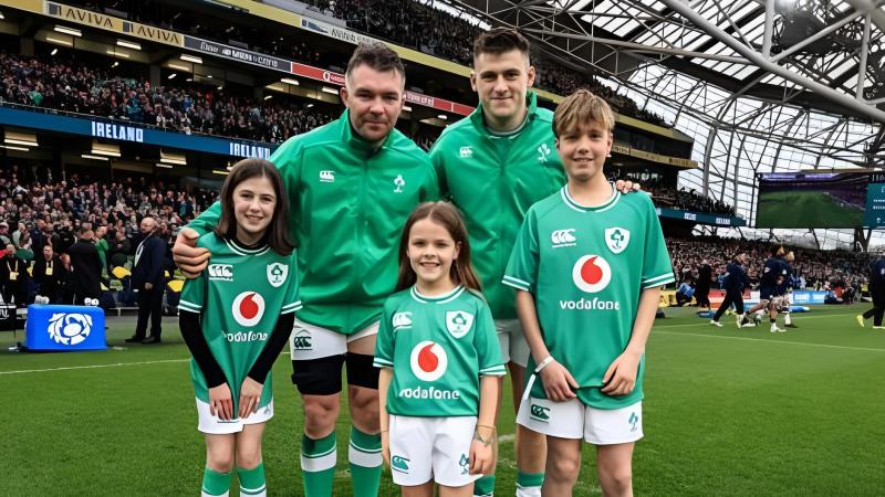 Donegal schoolgirl's day to remember as Irish mascot for Six Nations triumph