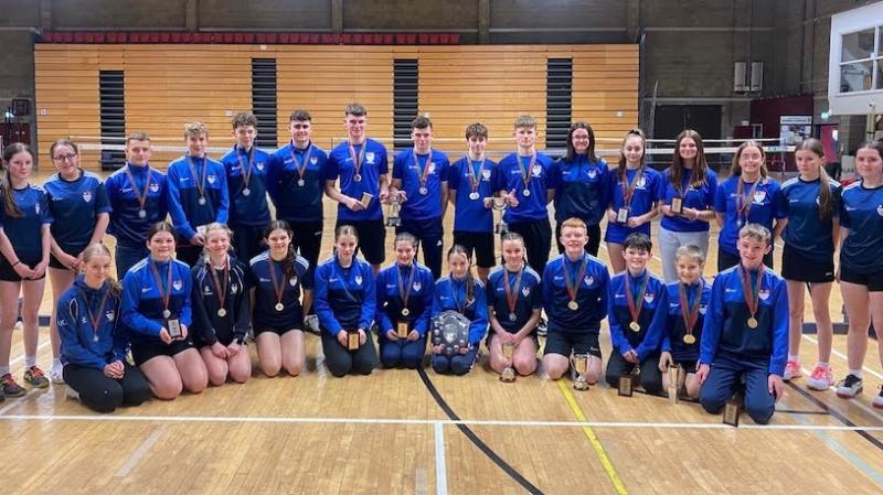 Raphoe Royal and Prior lands a hat-trick of wins at Badminton All-Ireland finals