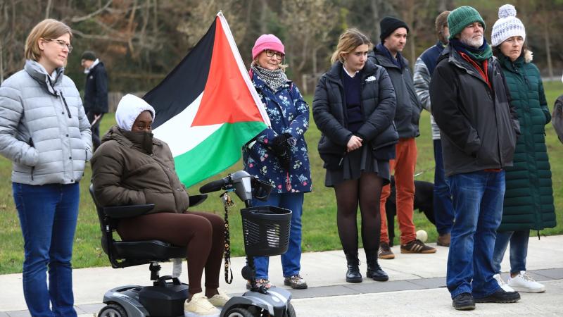 Good Friday vigil for Gaza in Buncrana