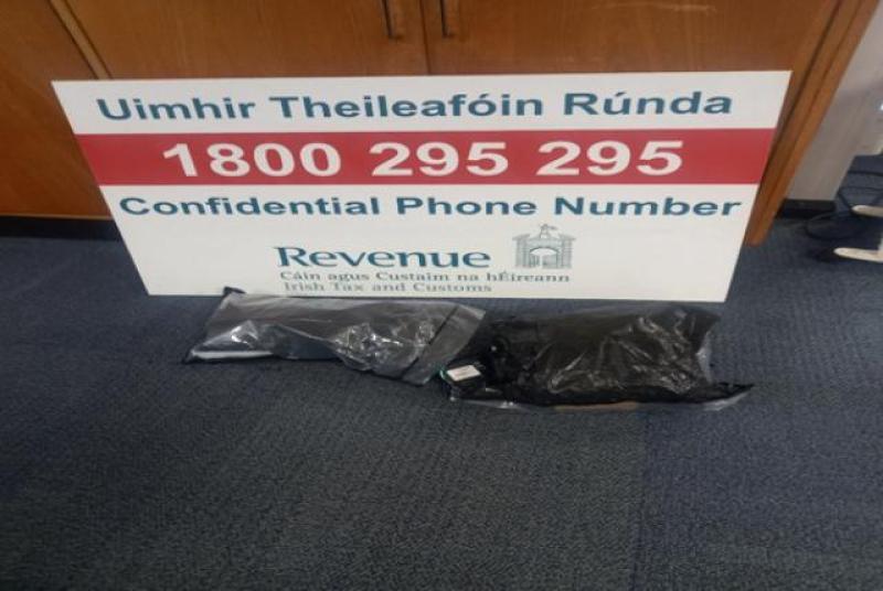 Illicit drugs headed for Donegal seized by Revenue officers