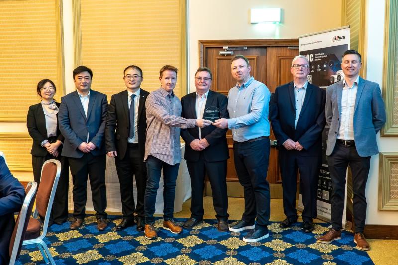 Award for North West Alarms in recognition of consistent high quality