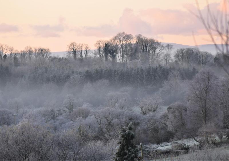 Frosty morning in Donegal will clear with showers, hail and thunderstorms possible
