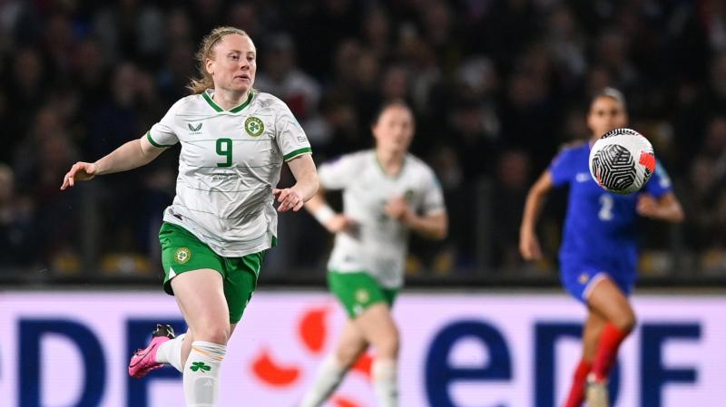Barrett limps off as Ireland lose narrowly to France in first Euro 2025 qualifier