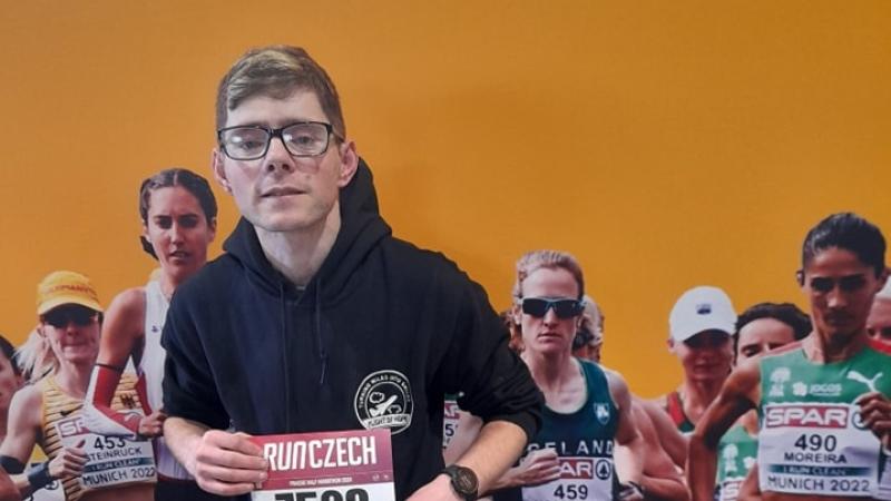 Carrickfinn man in Prague to continue fundraiser and 'turn miles into smiles'