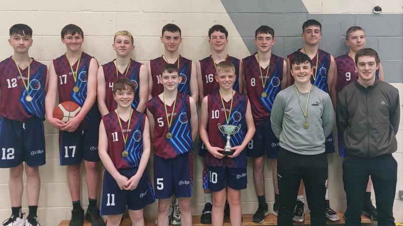 Kilcar overcome Donegal Town to lift U-16 Division 2 basketball title 