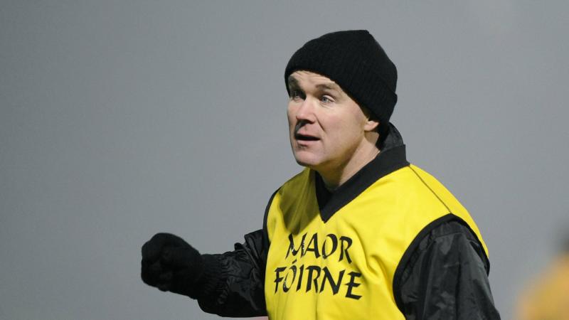 Tony Boyle is enjoying life on the sideline with the Donegal minor ladies