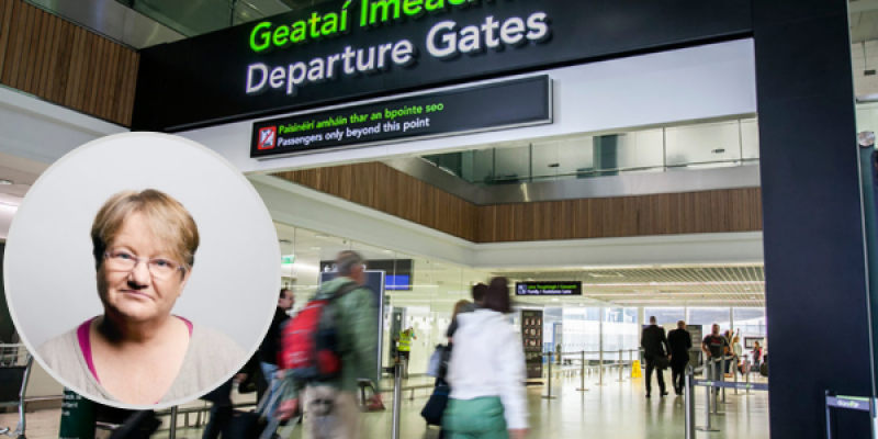 Woman forced to remove breast prosthesis in public before flight to Donegal