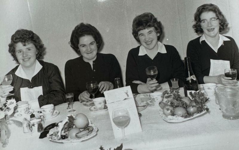 Can you help a Donegal couple identify four ladies in a wedding photo 62 years on?