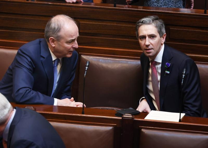 BREAKING: Simon Harris formally nominated as Taoiseach by the D&aacute;il