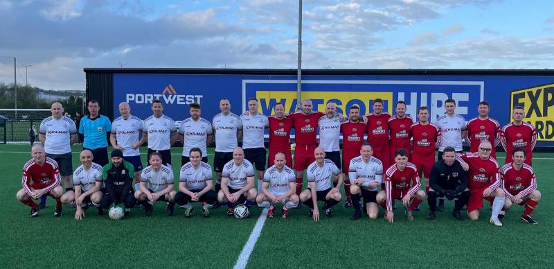 Charity football match in Letterkenny for North West 10k chosen charities' drive