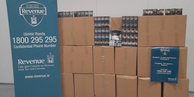 Revenue seize huge stash of illegal tobacco and cigarettes in Donegal swoop